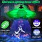 4.2FT Hanging Alien UFO Cow Abduction Inflatable with Cow&2pcs Jumbo Alien Halloween(Inflatable UFO)